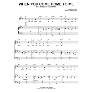 When You Come Home To Me (aus The Last 5 Years)