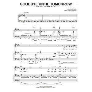 Goodbye Until Tomorrow (from The Last 5 Years)