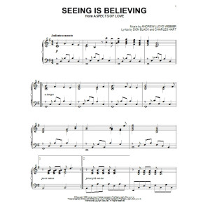 Seeing Is Believing (from Aspects of Love)