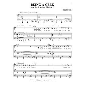 Being A Geek (from 13: The Musical)