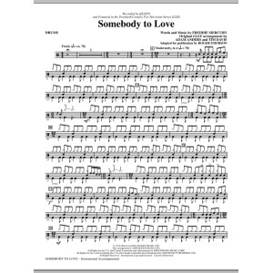 Somebody To Love (arr. Roger Emerson) - Drums