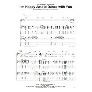 I'm Happy Just To Dance With You