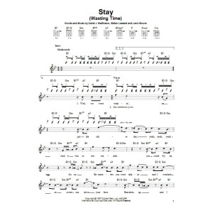 Stay (Wasting Time)