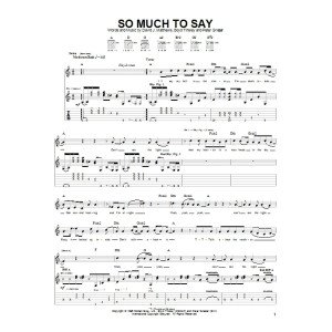 So Much To Say