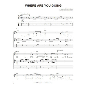 Where Are You Going