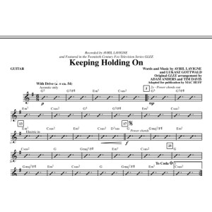 Keep Holding On - Guitar
