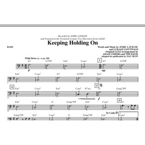 Keep Holding On - Bass