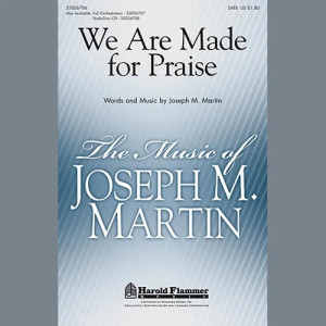 We Are Made For Praise - Double Bass