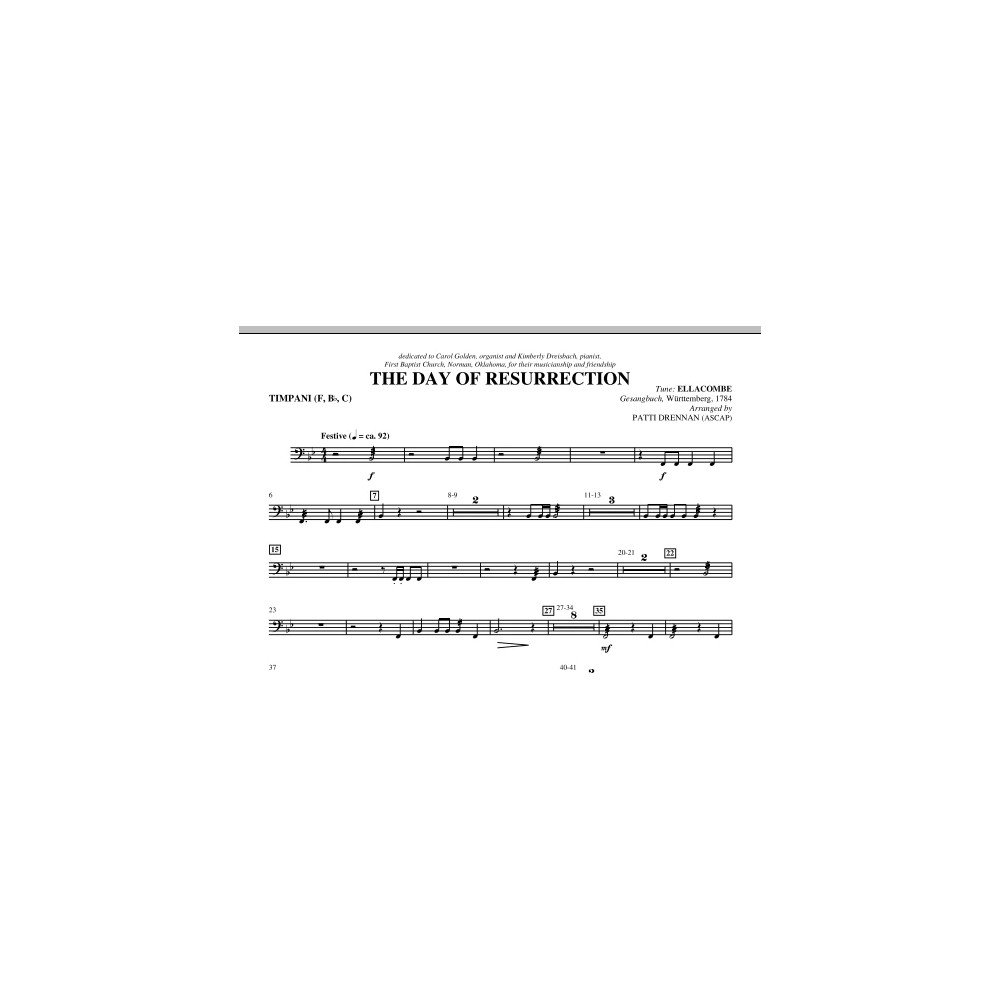 The Day Of Resurrection - Timpani