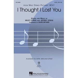 I Thought I Lost You (from Bolt)