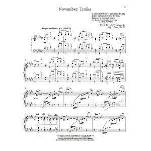 November: Troika