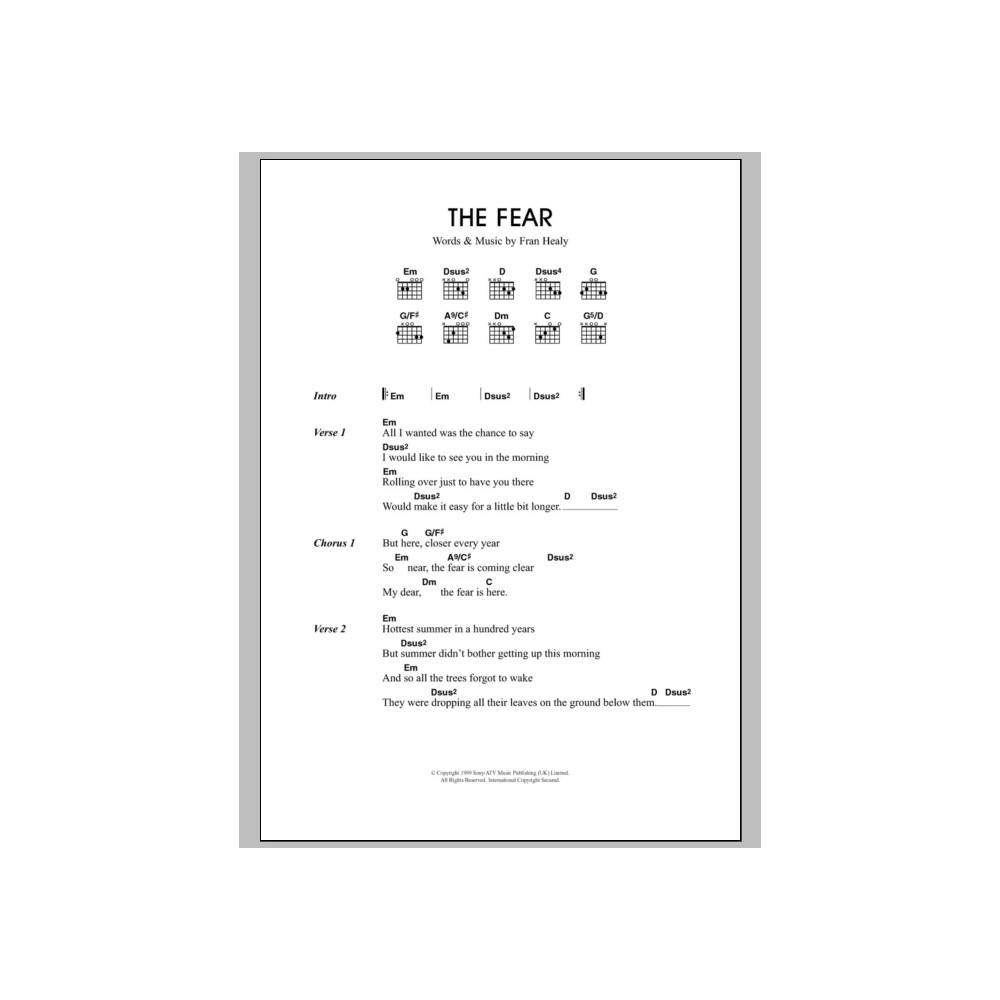 The Fear