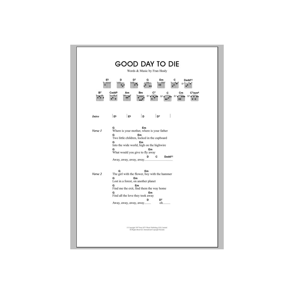 Good Day To Die