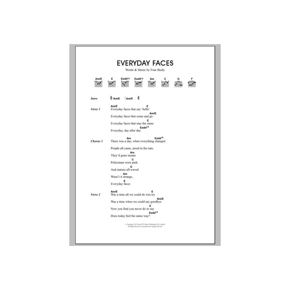 Everyday Faces
