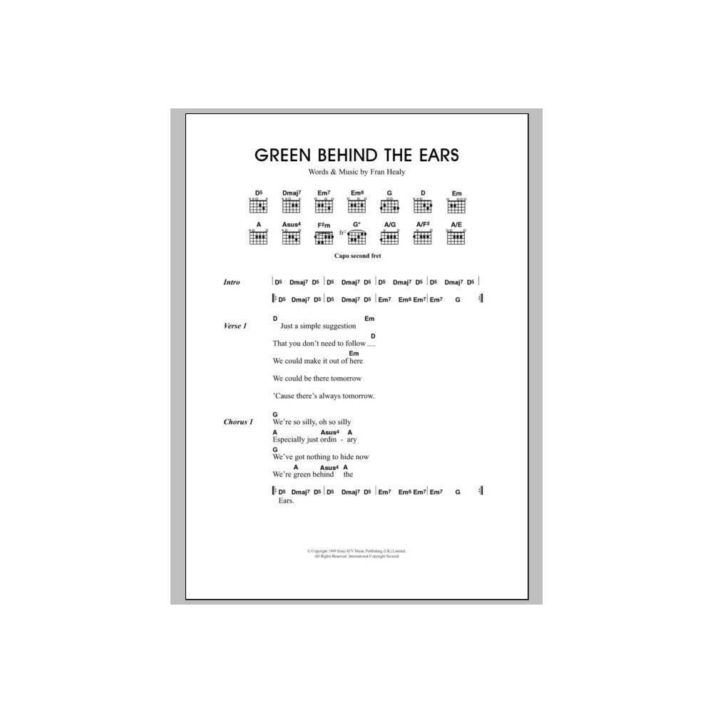 Green Behind The Ears