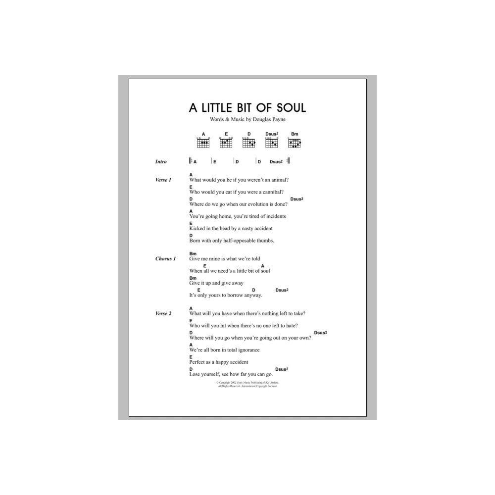 A Little Bit Of Soul