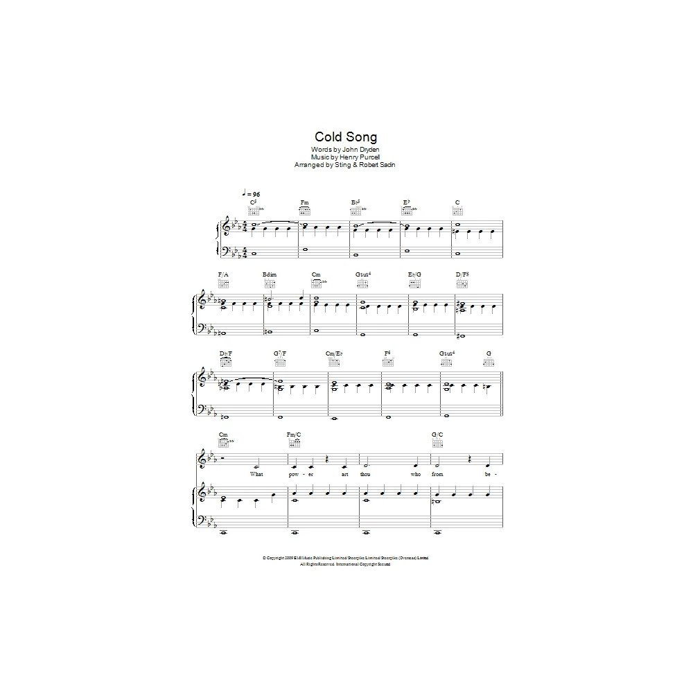 Cold Song