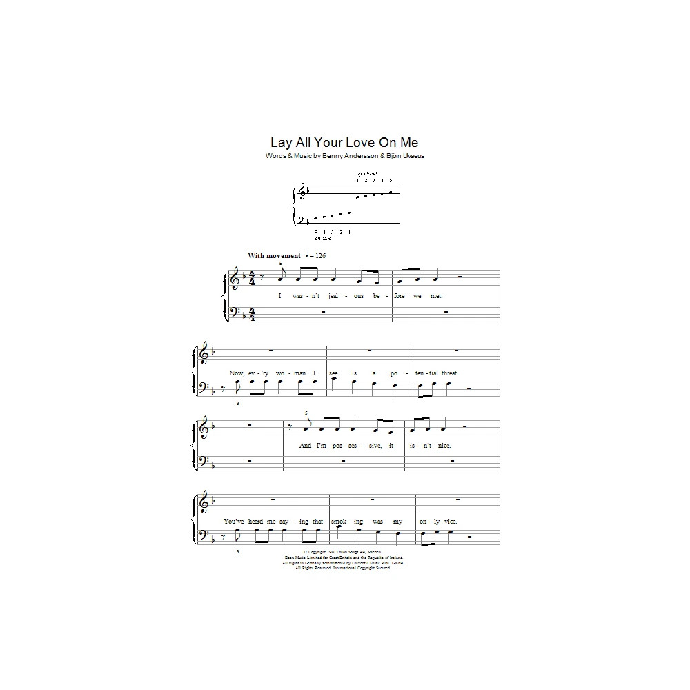 Lay All Your Love On Me
