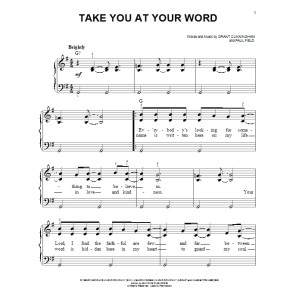 Take You At Your Word