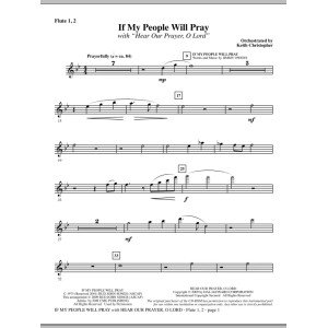 If My People Will Pray (mit Hear Our Prayer, O Lord) - Flöte 1 & 2