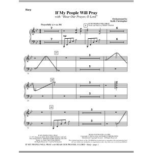 If My People Will Pray (with Hear Our Prayer, O Lord) - Harp