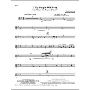 If My People Will Pray (with Hear Our Prayer, O Lord) - Viola