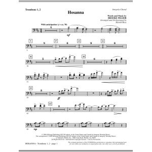 Hosanna - Trombone 1 & 2