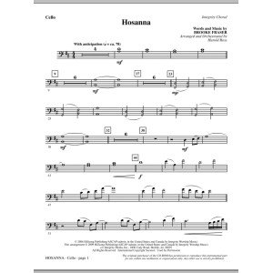 Hosanna - Cello