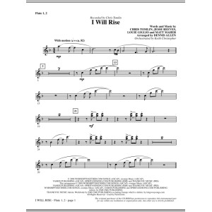 I Will Rise - Flute 1 & 2