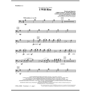 I Will Rise - Trombone 1 & 2