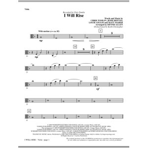 I Will Rise - Viola