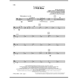 I Will Rise - Cello