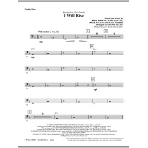 I Will Rise - Double Bass