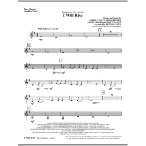 I Will Rise - Bassklarinette (ersetzt Tuba)