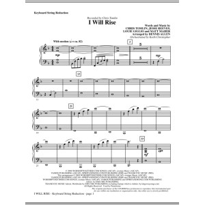 I Will Rise - Keyboard String Reduction