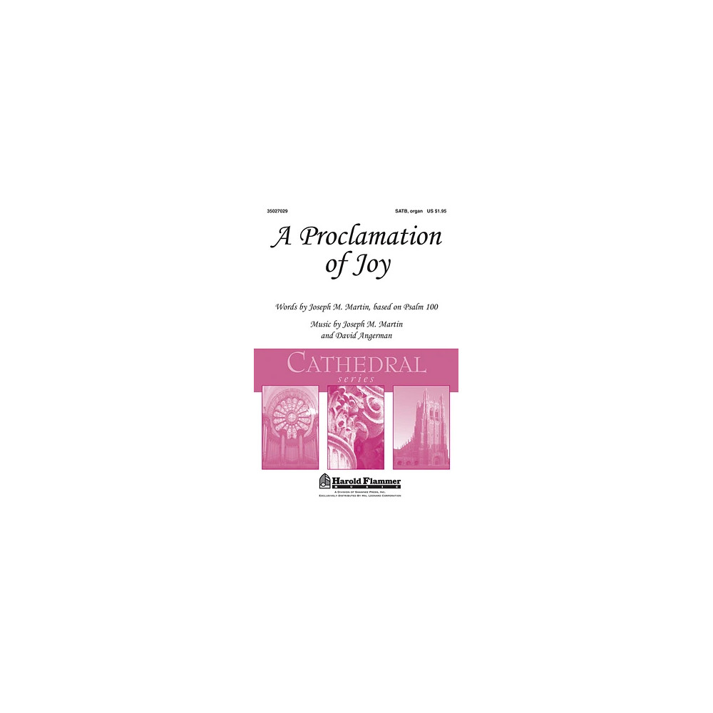 A Proclamation Of Joy