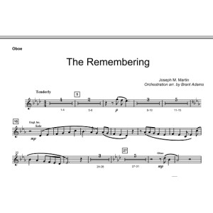 The Remembering - Oboe