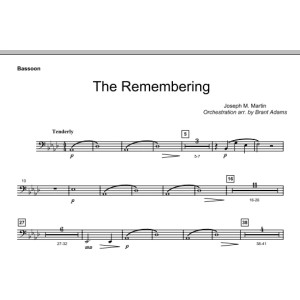The Remembering - Bassoon