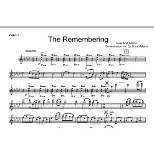 The Remembering - Violin 1