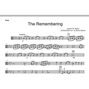 The Remembering - Viola