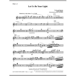 Let Us Be Your Light - Flute 1 & 2