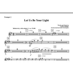 Let Us Be Your Light - Bb Trumpet 1
