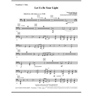 Let Us Be Your Light - Trombone 3/Tuba