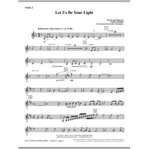 Let Us Be Your Light - Violin 2