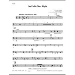 Let Us Be Your Light - Viola