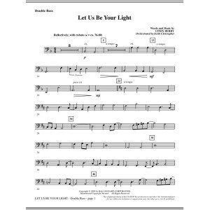 Let Us Be Your Light - Double Bass