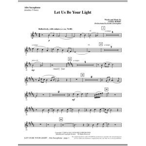Let Us Be Your Light - Alto Sax (sub. Horn)
