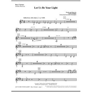 Let Us Be Your Light - Bass Clarinet (sub. dbl bass)