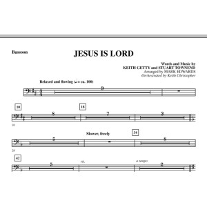 Jesus Is Lord - Bassoon