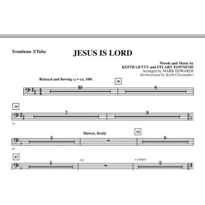 Jesus Is Lord - Trombone 3/Tuba